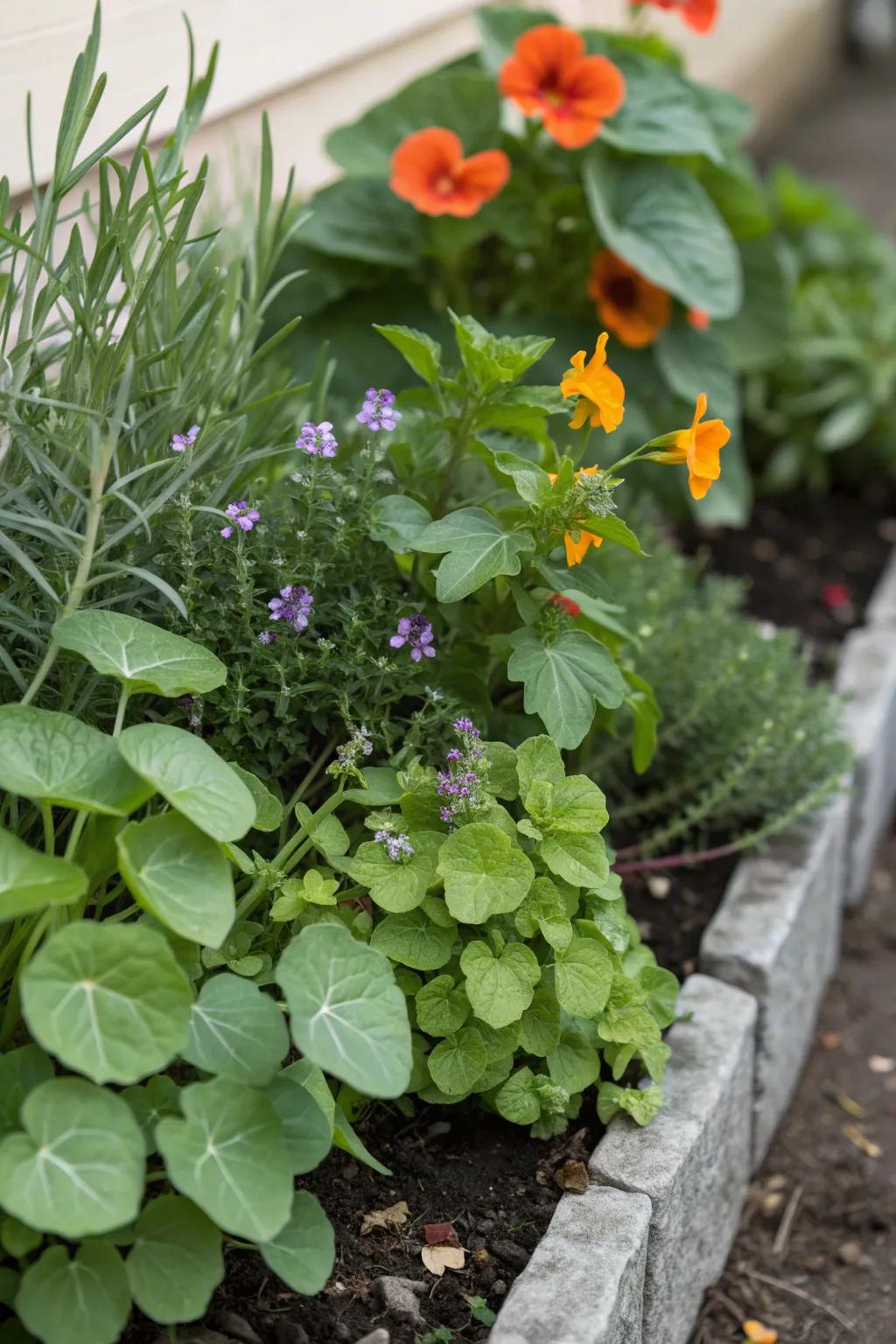 Enhance your garden's charm through utilitarian borders, combining elegance with gastronomic pleasure!