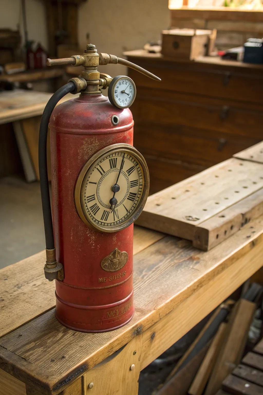 Time Rediscovered: A unique twist on vintage craftsmanship, where past meets present.