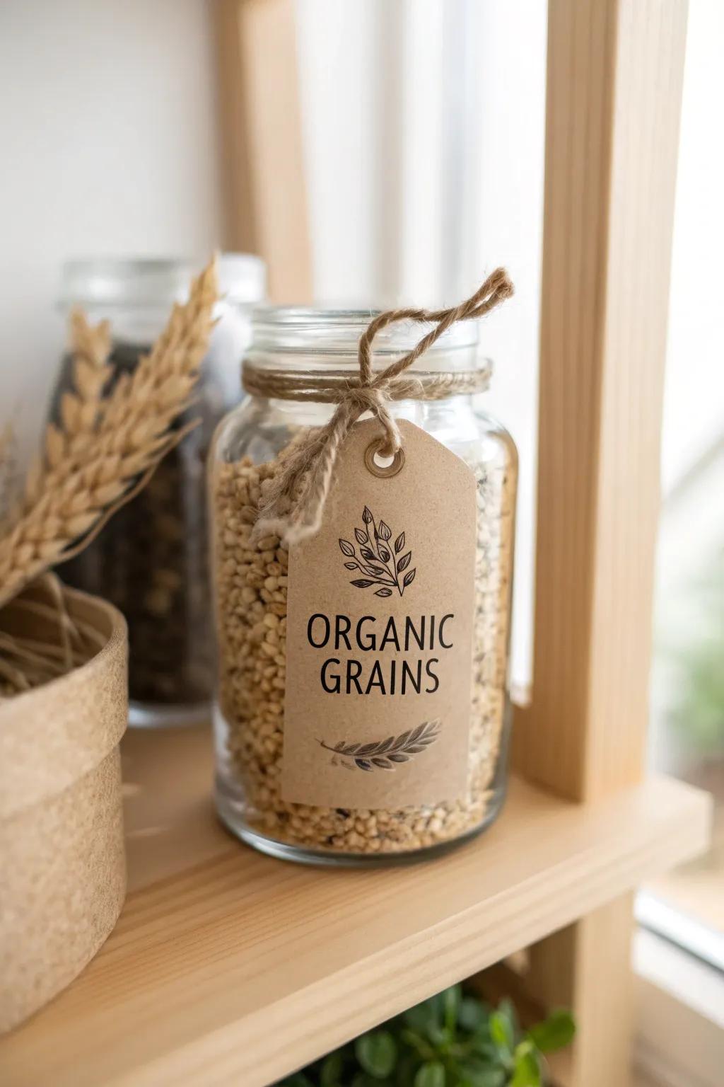 Elevate your pantry with eco-friendly elegance. 🌿 #SustainableStyle #PantryPerfection