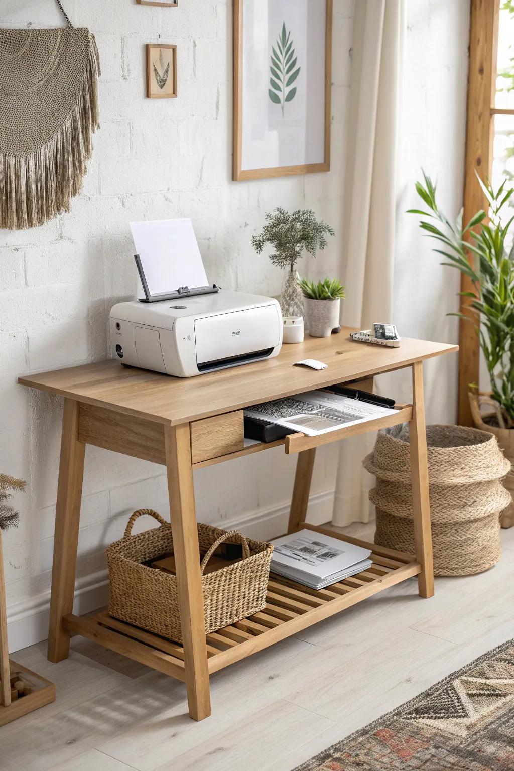 Elevate your space with a versatile convertible stand—where functionality meets minimalist charm.