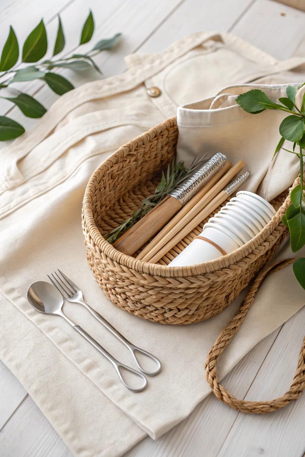 Embrace sustainable living with our Nature-Friendly Basket—where simplicity meets natural beauty. 🌿