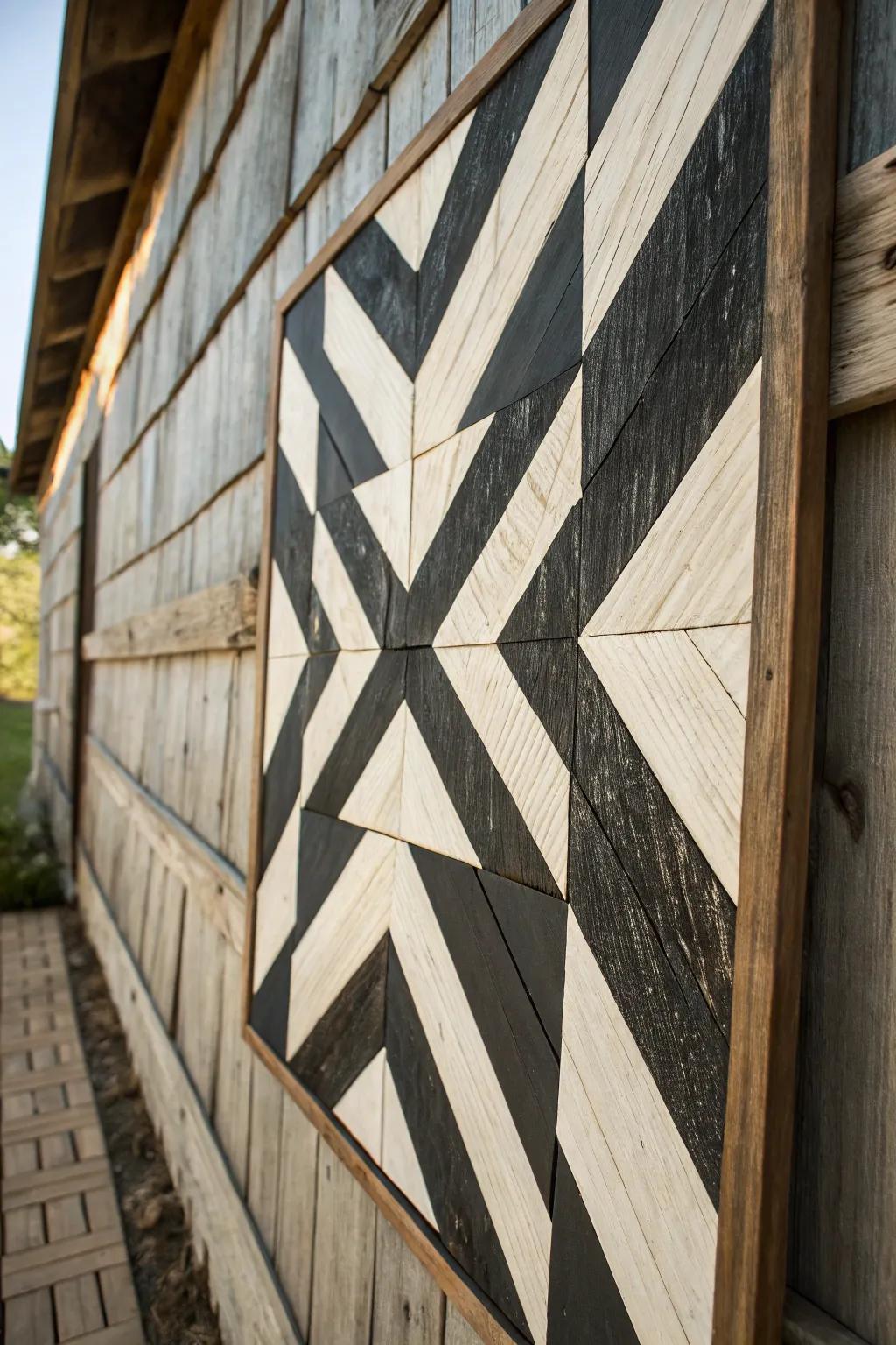 Embrace rustic allure with this handcrafted outbuilding textile, a flawless amalgamation of artistry and custom.