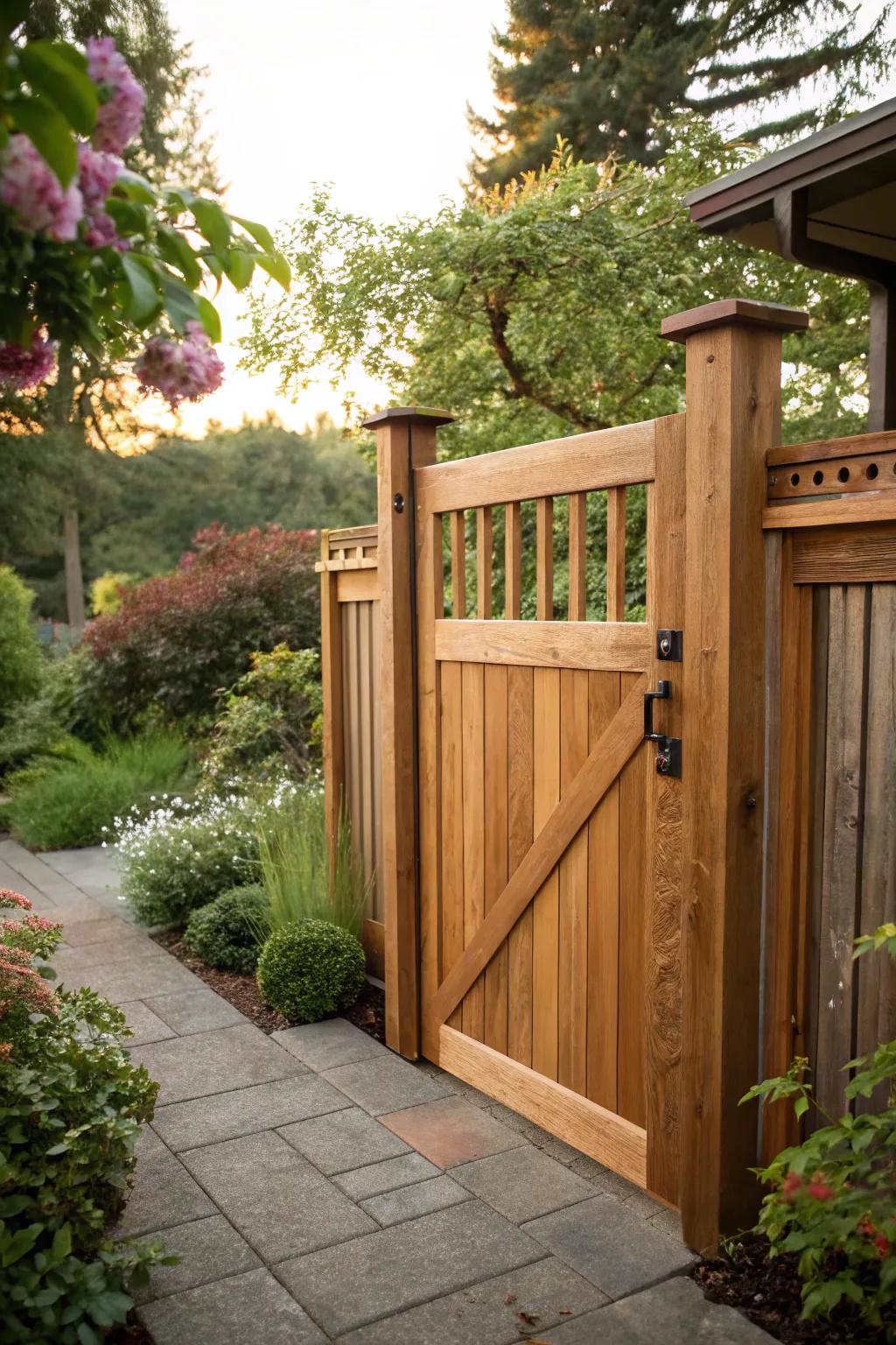 A gateway to serenity: where skillfulness complements nature's elegance.