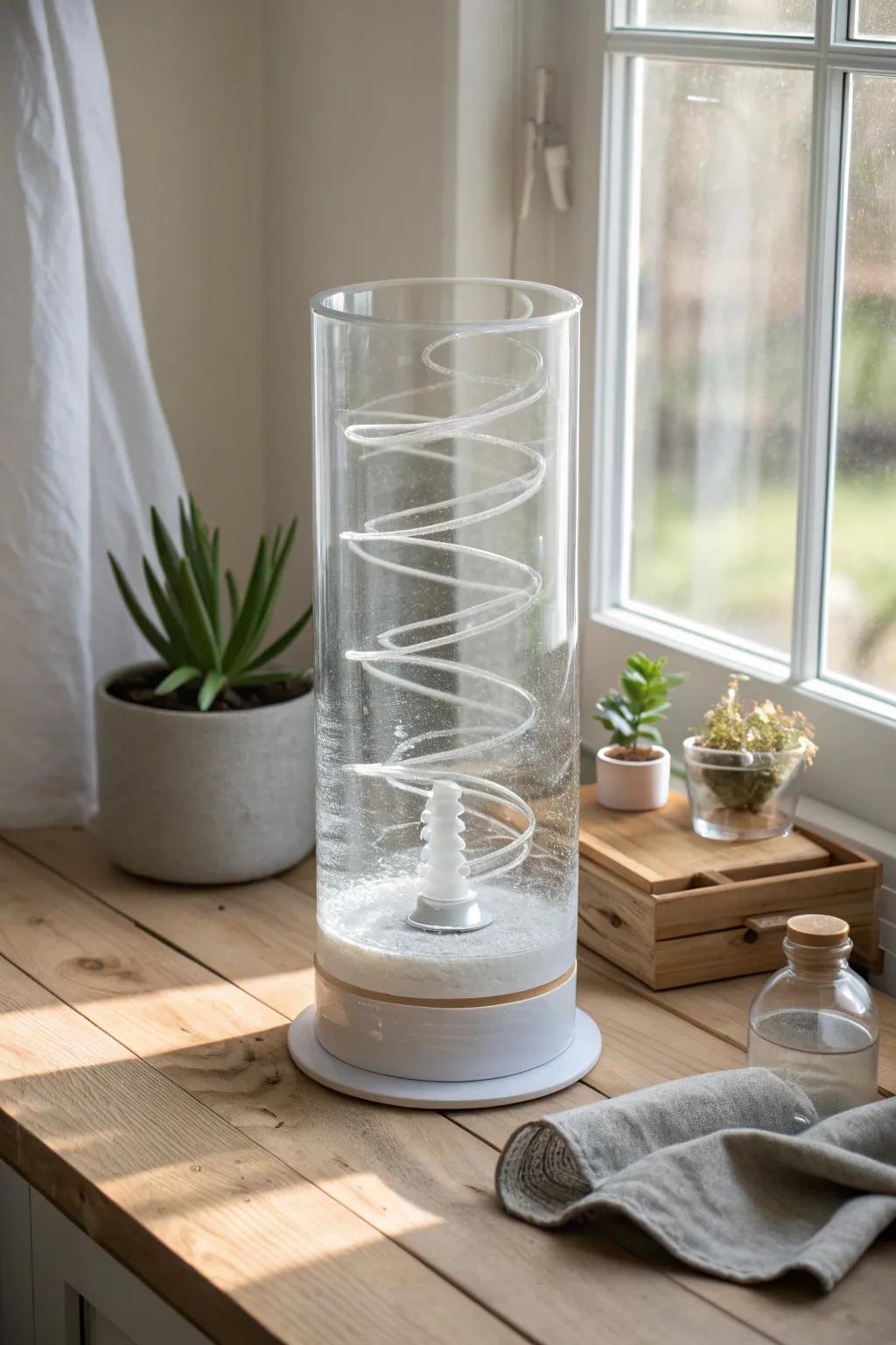 Release the magnificence of nature with this moderate whirlwind test system, ideal for your next science reasonable undertaking!