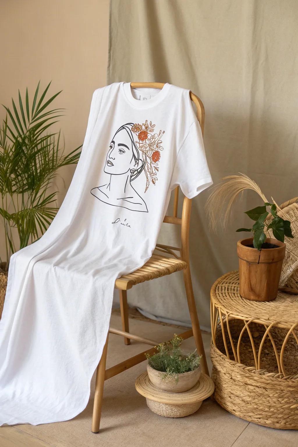 Capture your treasured memories using personalized likeness tees. Simplicity meets artistry in every stitch.