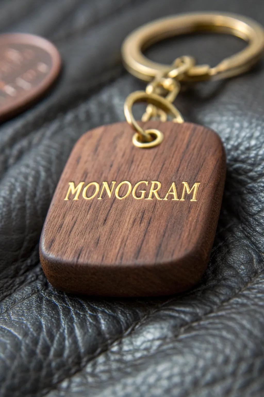 Elevate your everyday carry with a monogrammed touch of artistry.