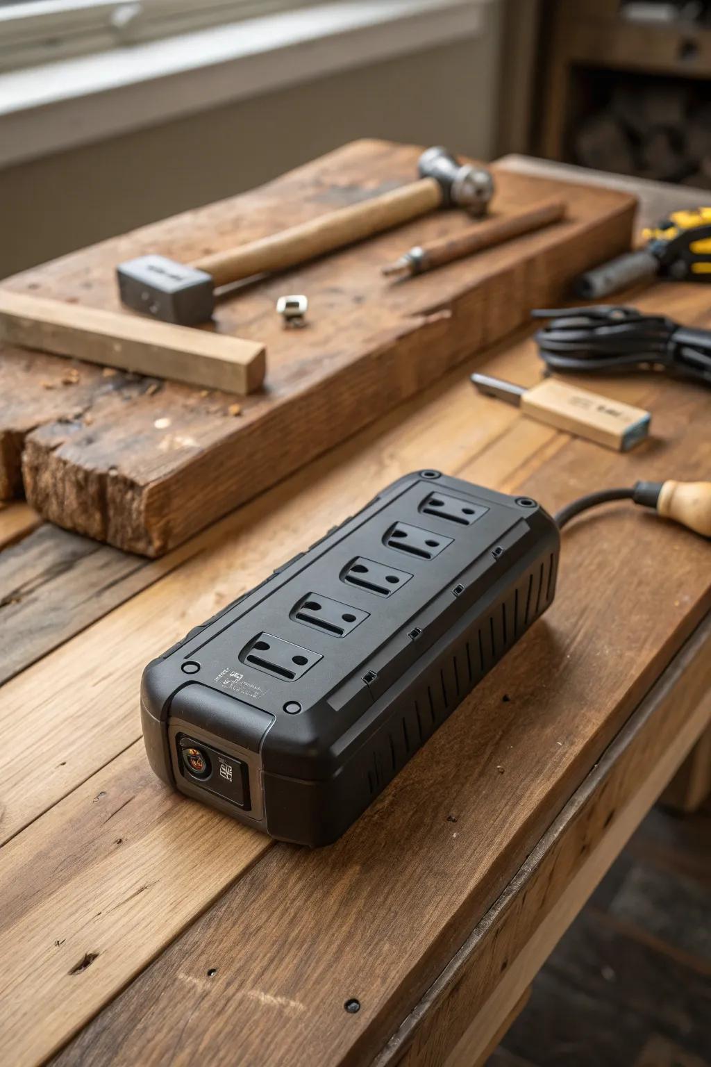 Empower your workshop with portable convenience and style.