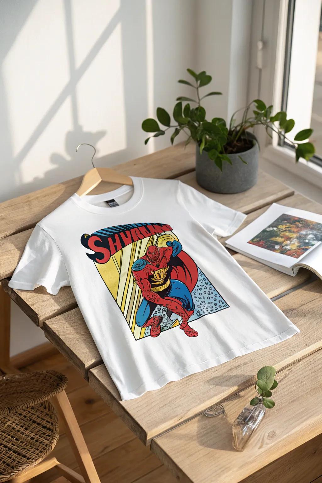 Unleash your inner superhero with this graphic novel cool design!