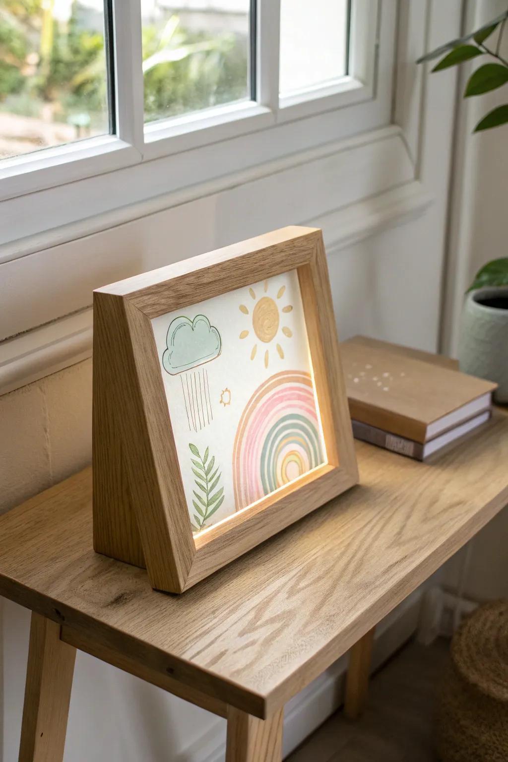 Unleash the magic of creativity with luminescence art for your little ones!