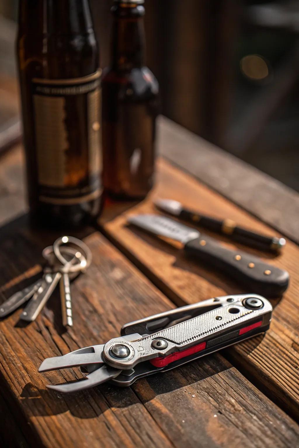 Uncover versatility with this multi-tool marvel, perfect for every adventure.