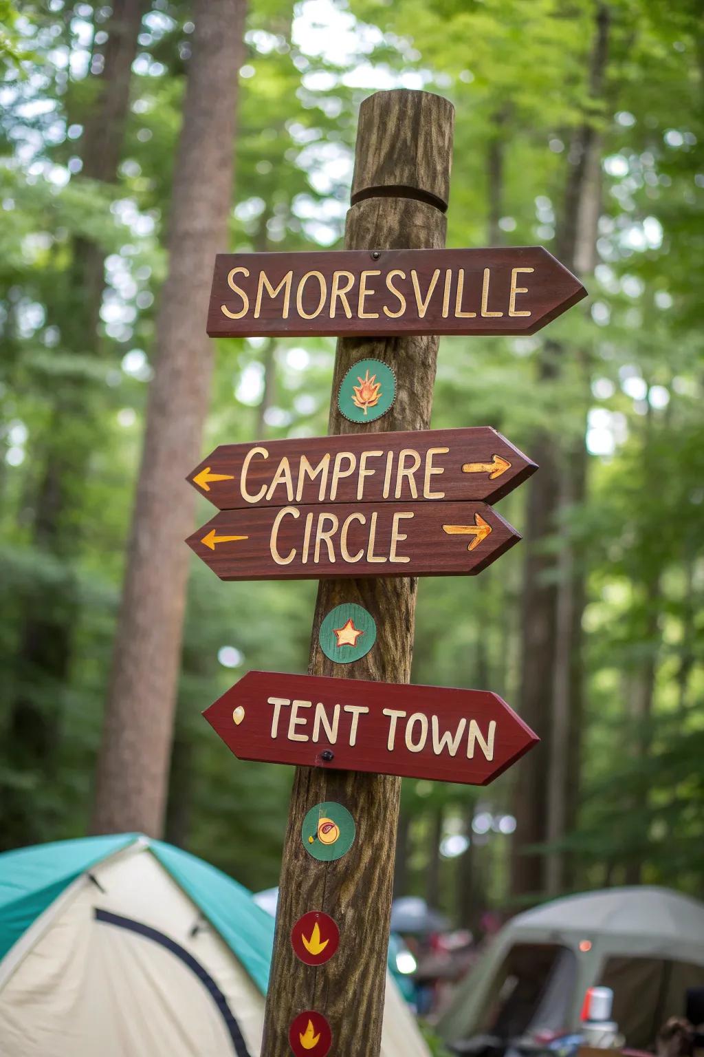 Navigate your campsite escapade with a nuance of whimsy and skill!