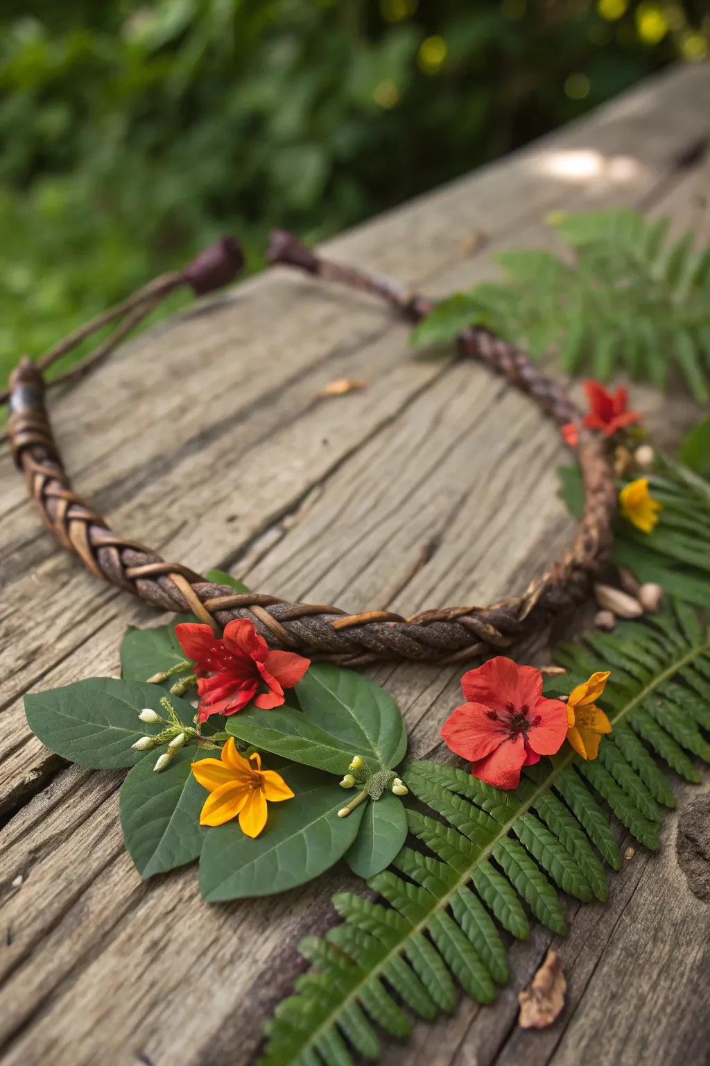 Embrace the wilderness: Design your personal woodland infused baubles.