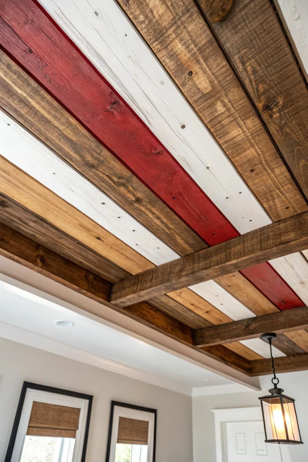 Redefine your area through the enduring allure of panel and batten ceilings.