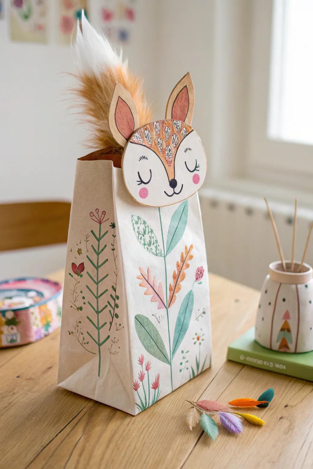 Unleash imagination with handcrafted paper sack figures that inspire joyous figure displays.