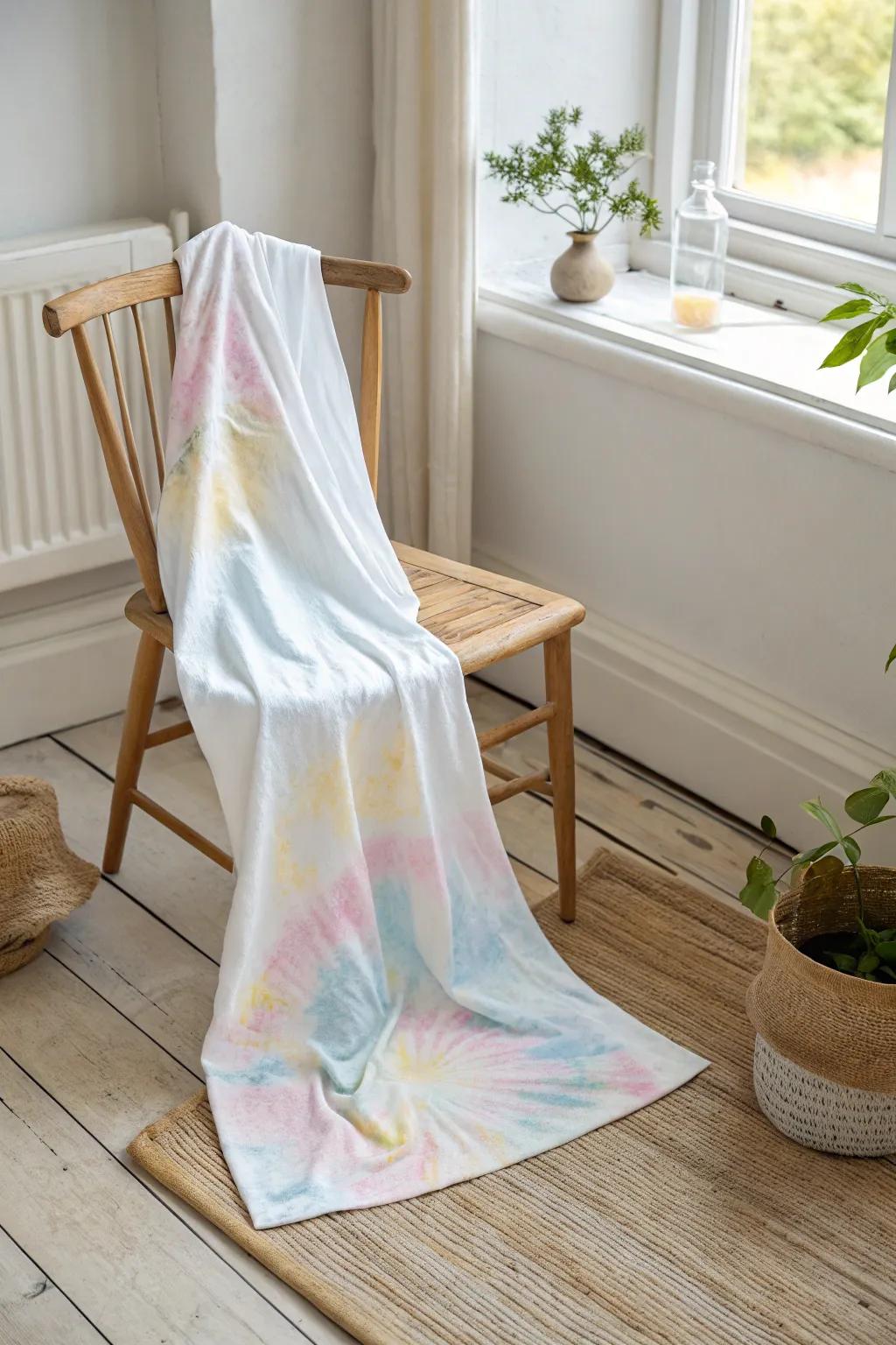 With a burst of pigment and ingenuity, refresh your wardrobe. 🌿✨ #DIYSplashDye #ScandiBoho