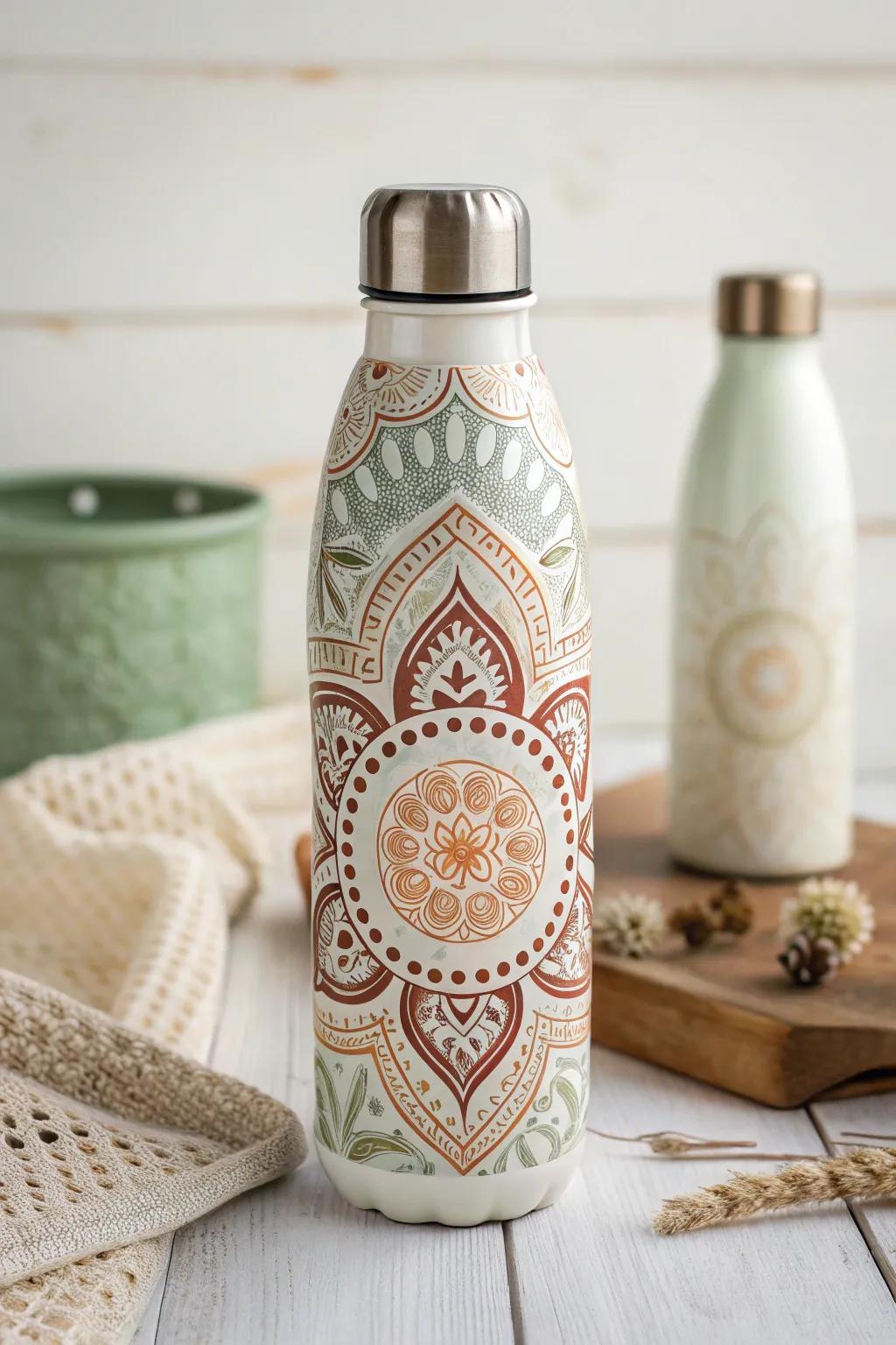 Embrace your inner boho spirit through these terrestrial, intricate vinyl patterns.