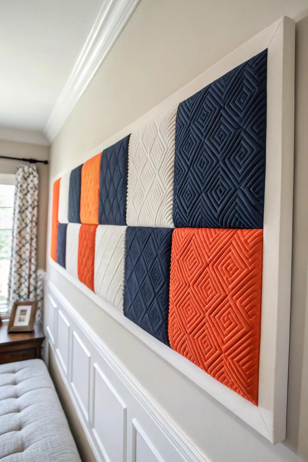 Transform your environment via striking color contrasts and exquisite craftsmanship. #DIYDecor #BoldColors