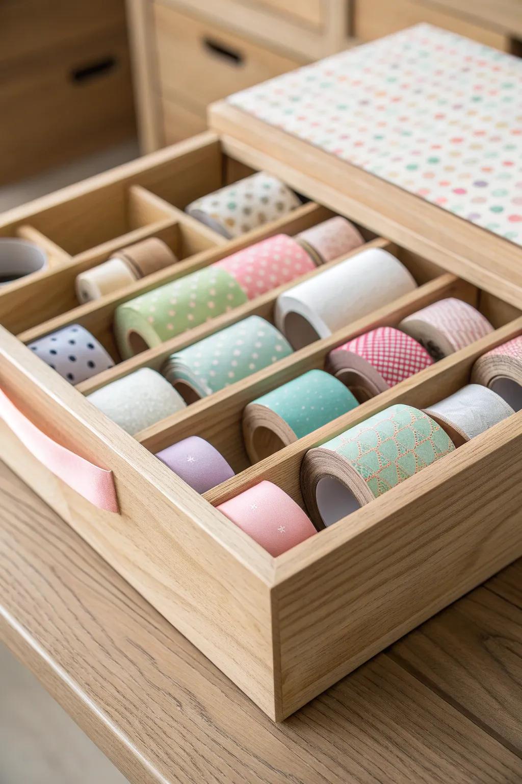 With these charming compartment dividers, you can enhance your organizing game and see simplicity and craftsmanship in Scandinavian style.