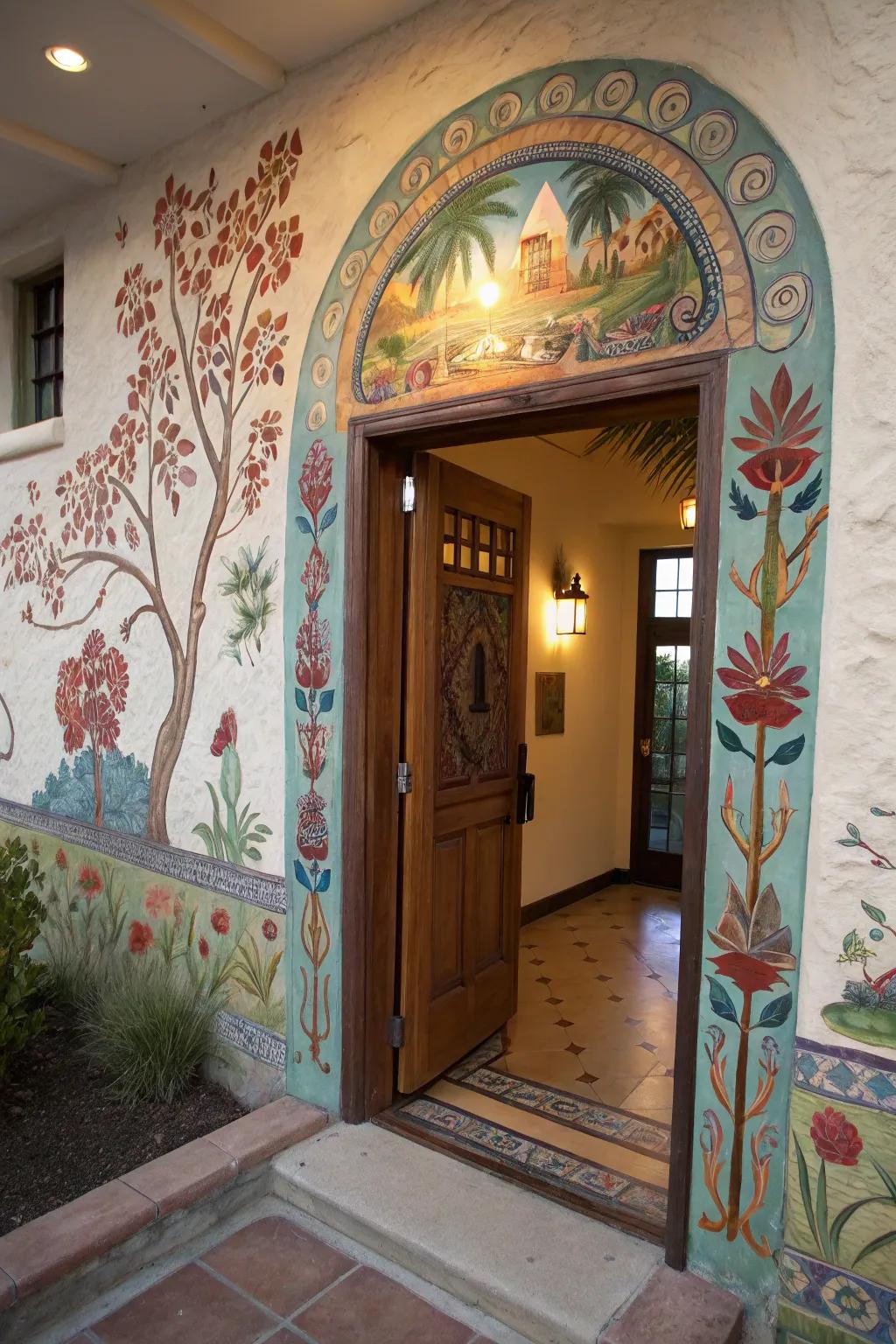 A panorama introduces a singular artistic flair to your entry.