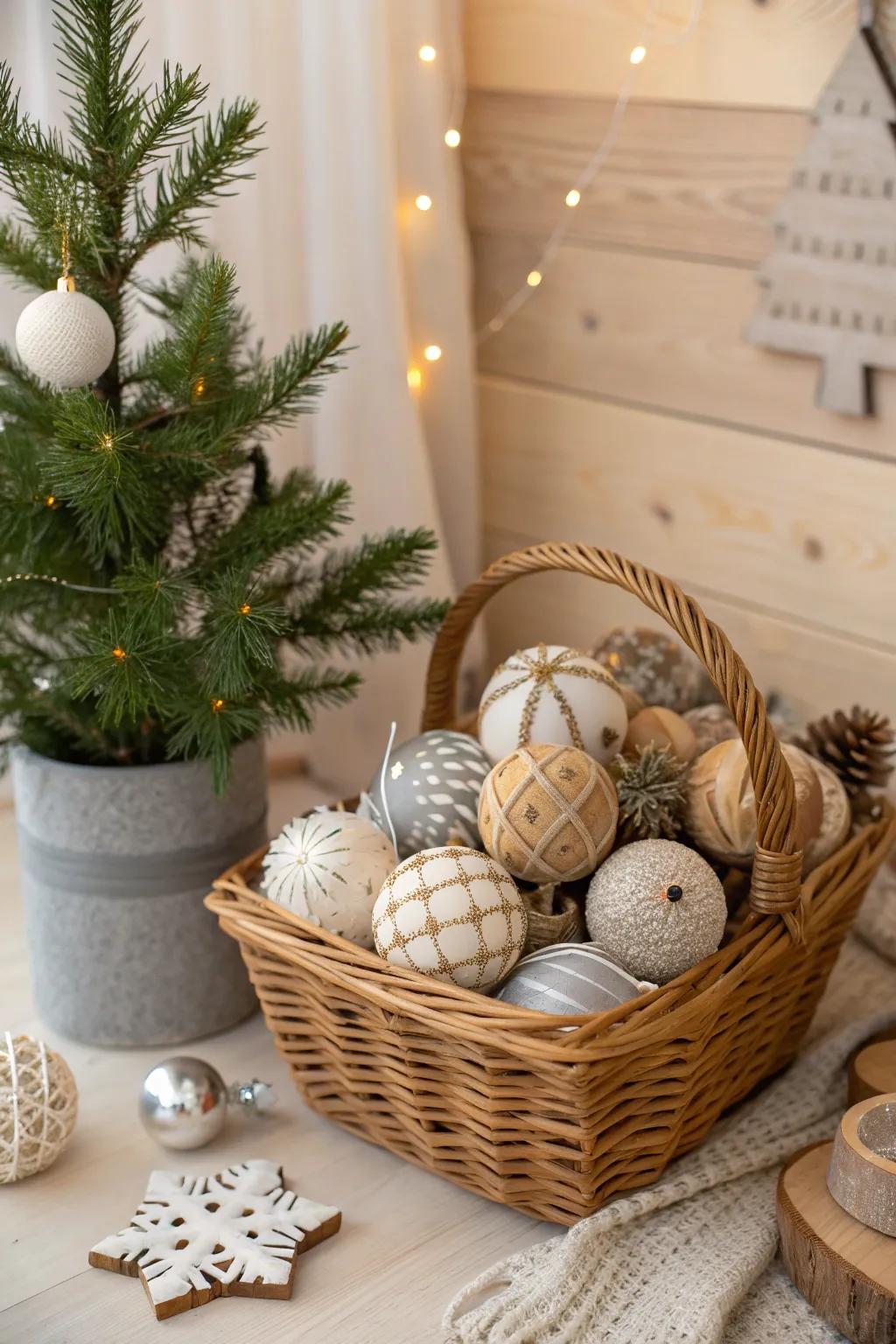Celebrate the season with a touch of handcrafted charm: Discover our assembled selection of artisan Christmas decorations.