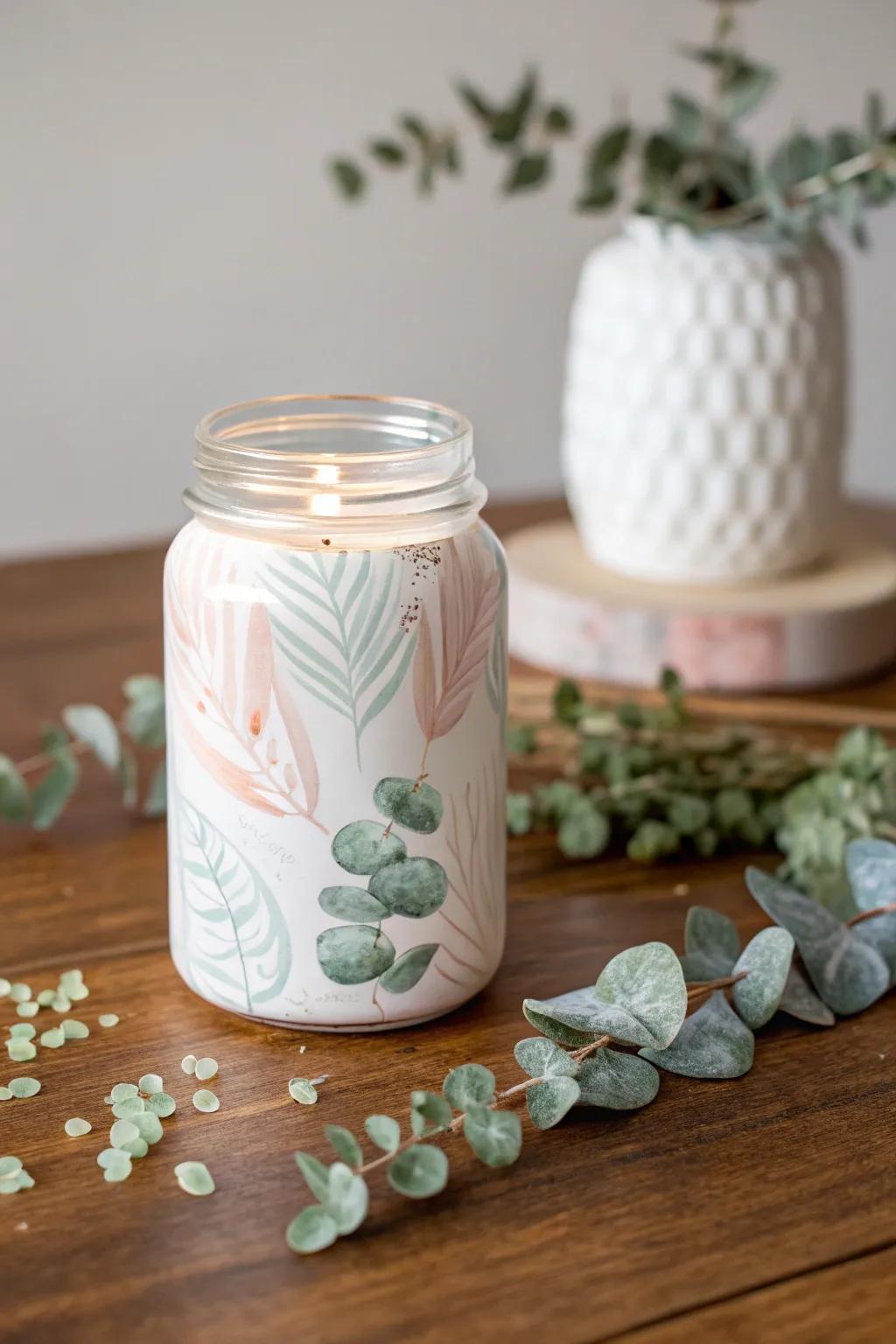 Elegantly Crafted: Transform your pantry with ornamental canisters that blend simplicity with artistic flair.