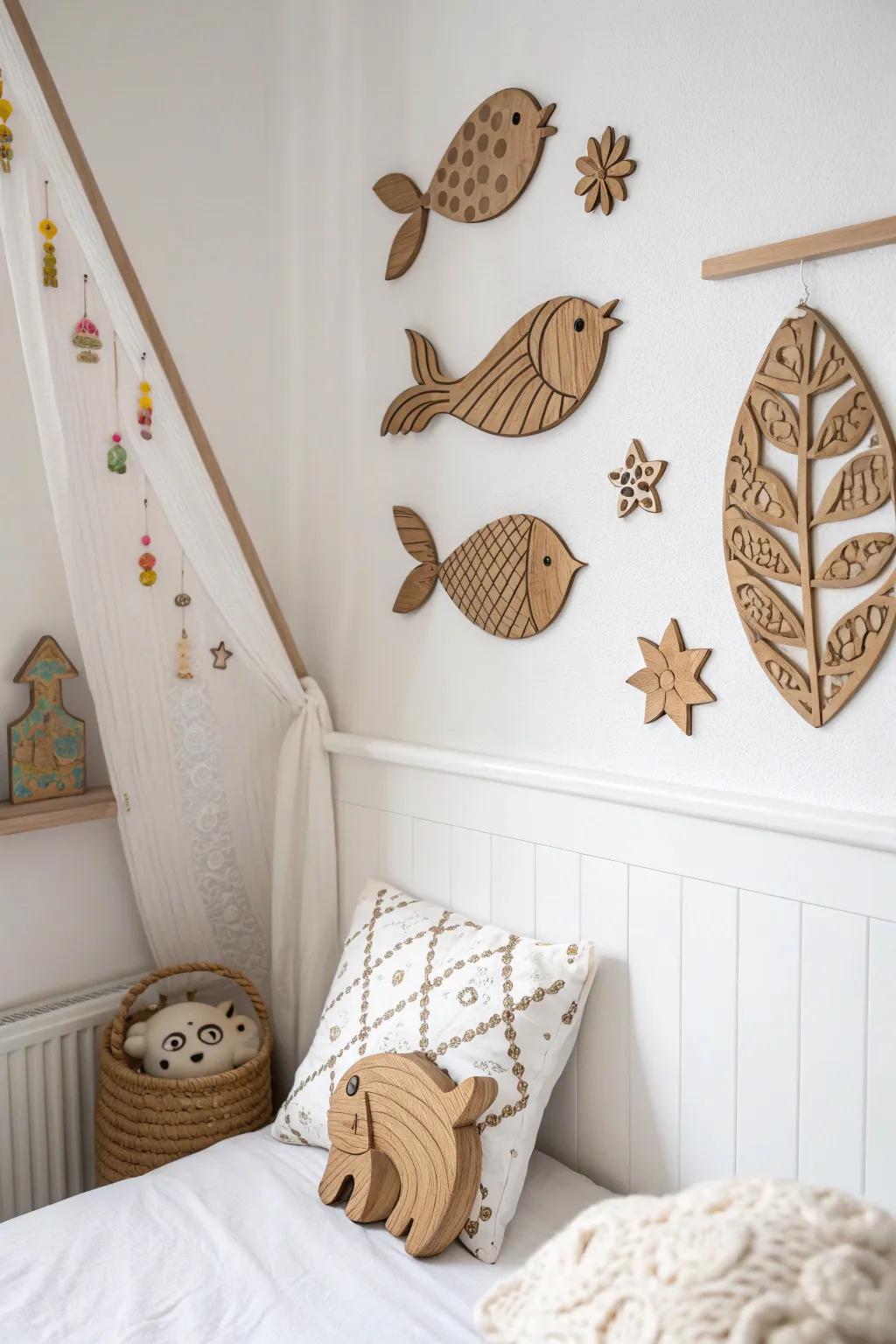 Designing with Nature: Embellish your child's chamber with playful creature tessellations that blend simplicity and ingenuity.