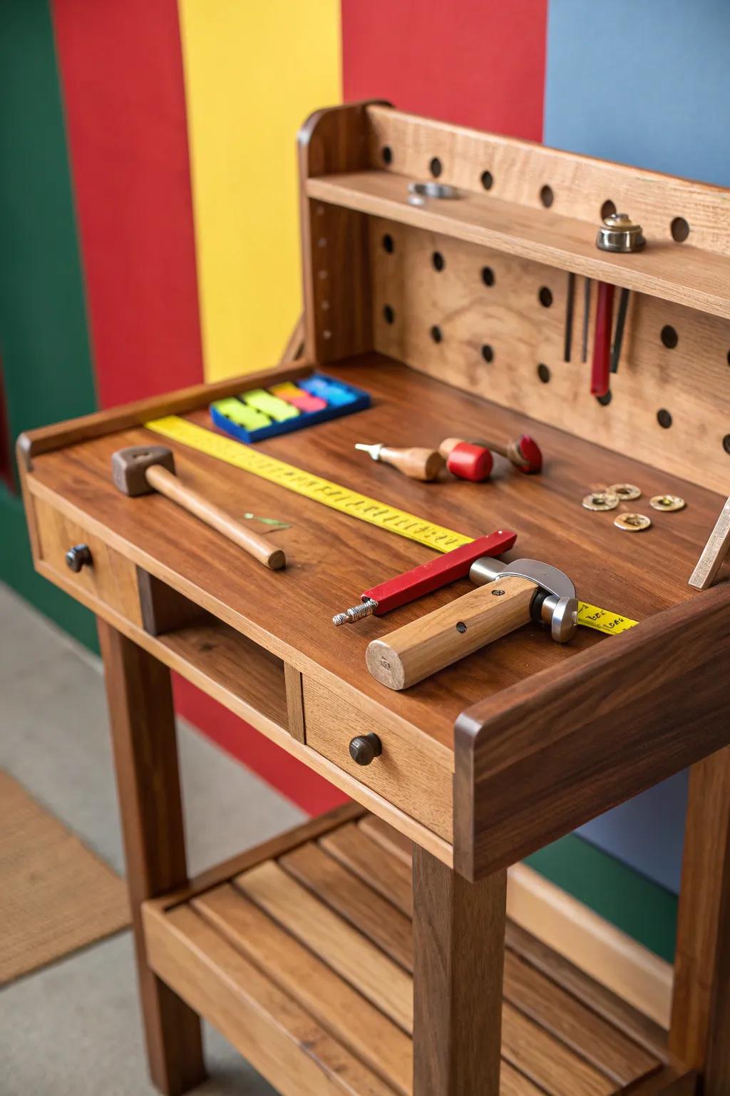 Inspire fledgling creators via a perfectly crafted junior-sized artisanry station—where imagination encounters craftsmanship.