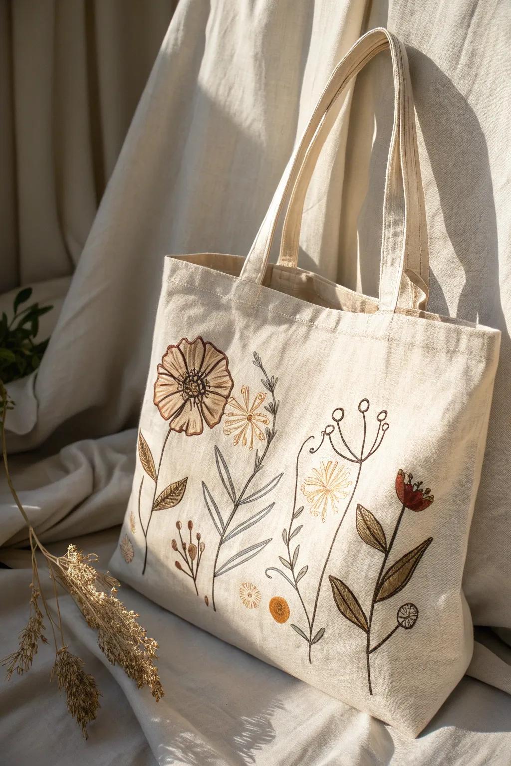 Transport your essentials in style with this bespoke, hand-painted carry bag – the flawless last-minute educator present!