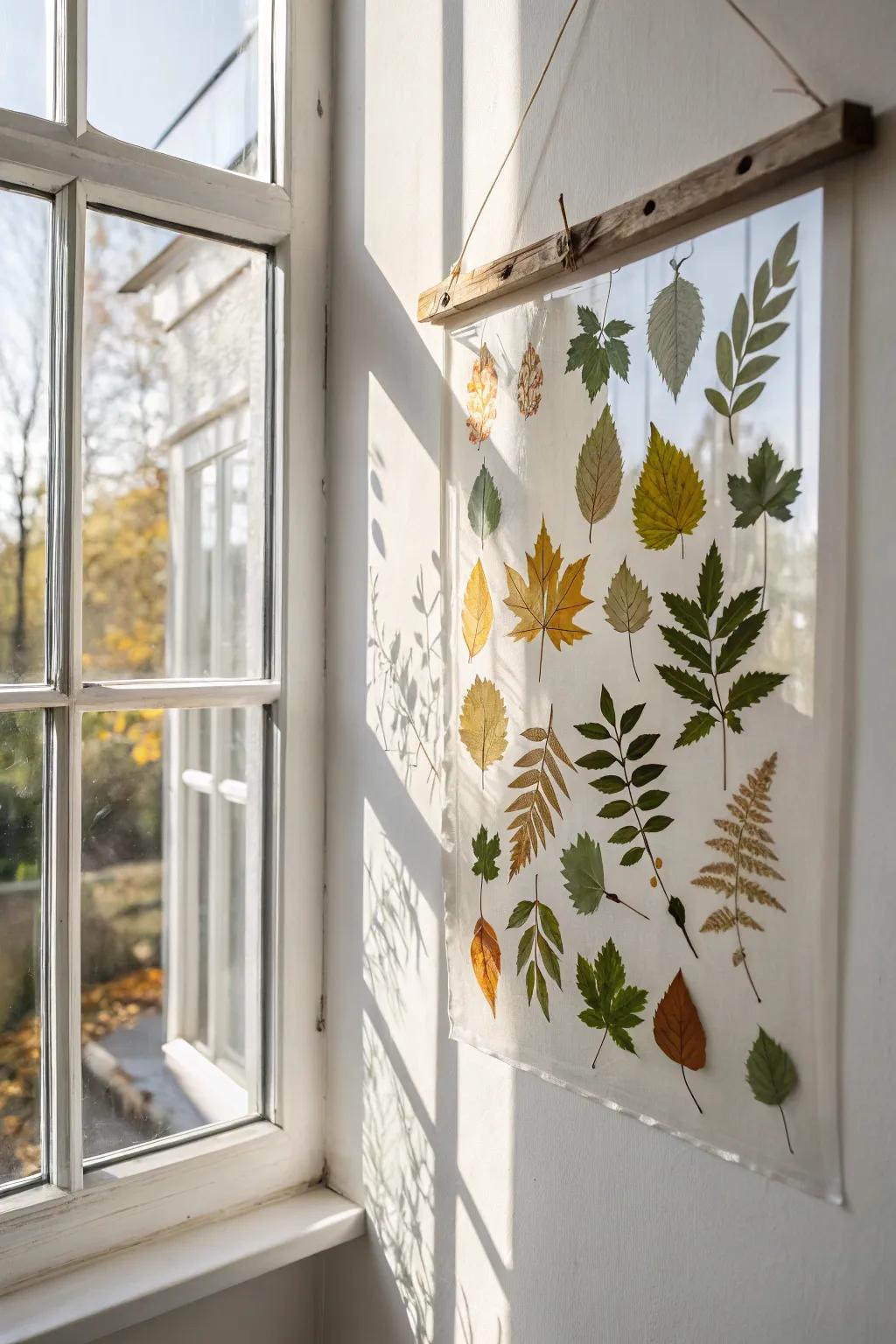 Capture nature's allure with a sun-capturing foliage composition that introduces illumination and hue into your space.