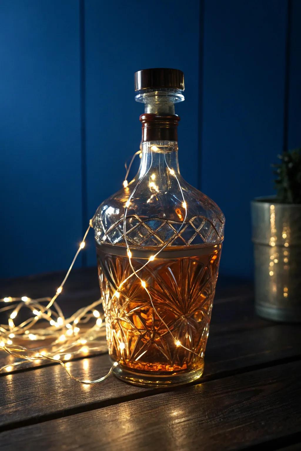 Illuminate your environment with artisanal charm: Filament Illumination Vessel for cozy evenings.