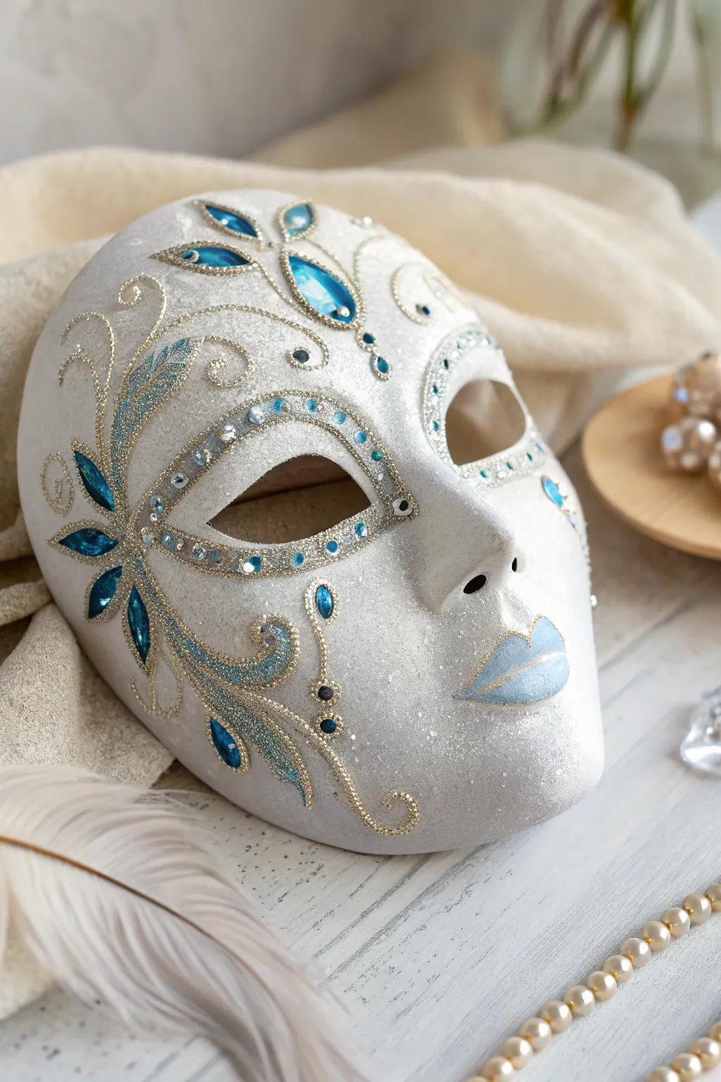 Step into a fairytale with this enchanting Cinderella-themed plaster form, where minimalist beauty meets magical whimsy.