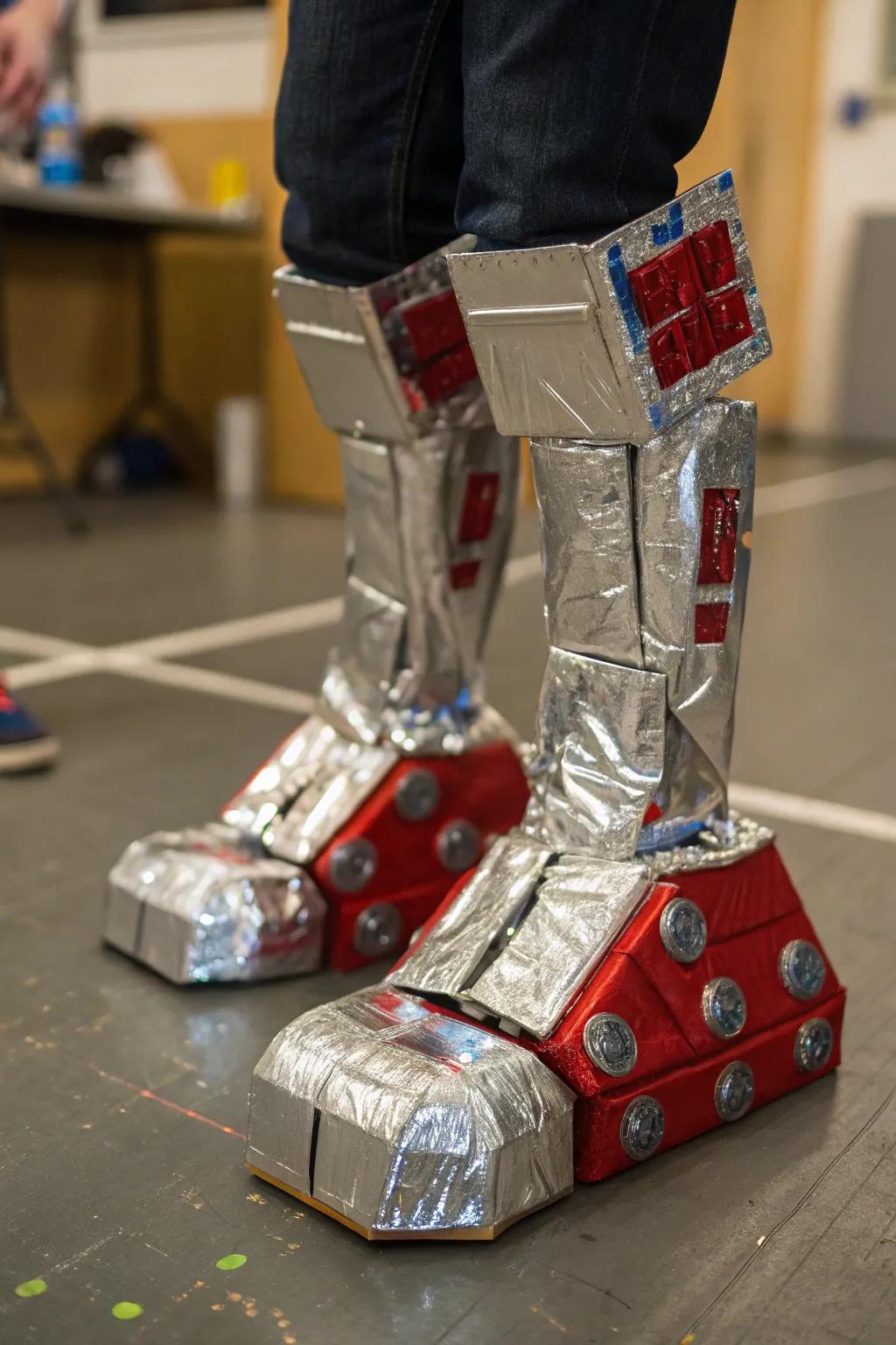 Venture into inventiveness via these striking recycled automaton extremities!