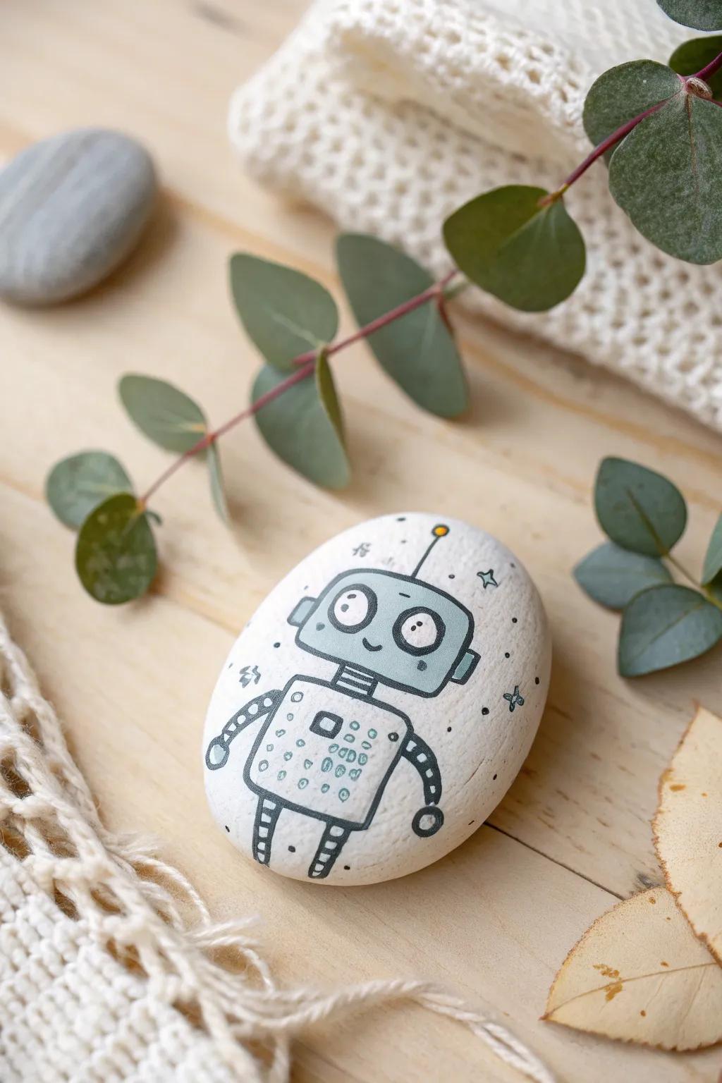 Unleash creativity with these charming automaton story stones, perfect for imaginative play!
