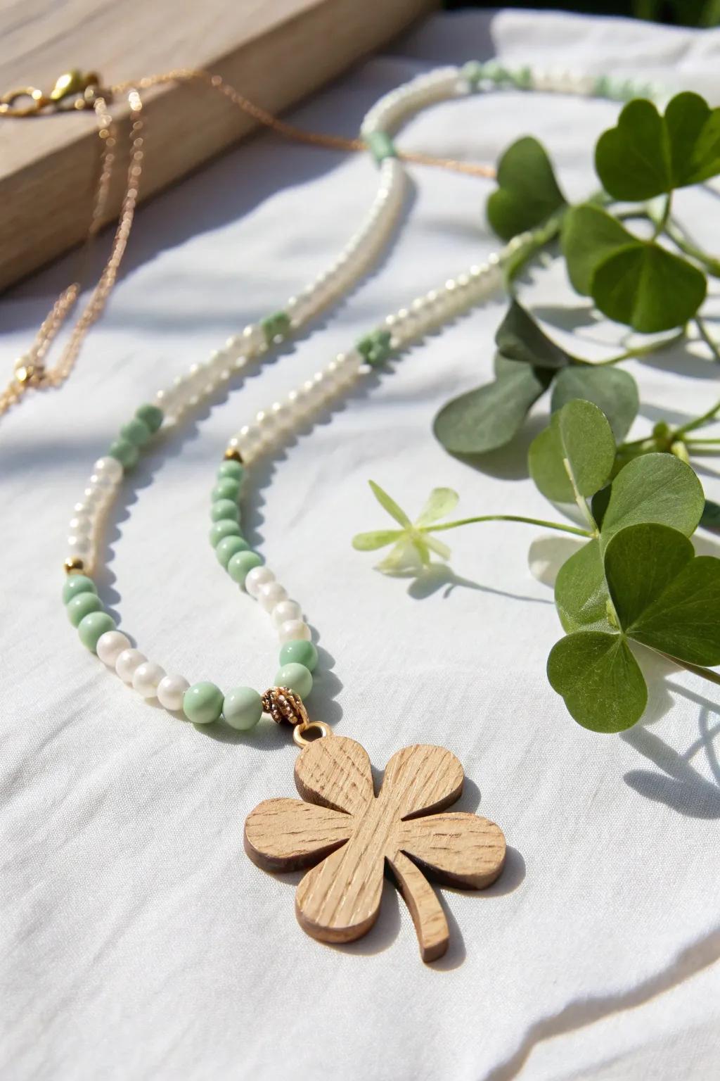Embrace the charm involving St. Patrick's Day through this exquisitely plain trifoliate necklace, suited to inserting a dash of joyous style toward your panache.