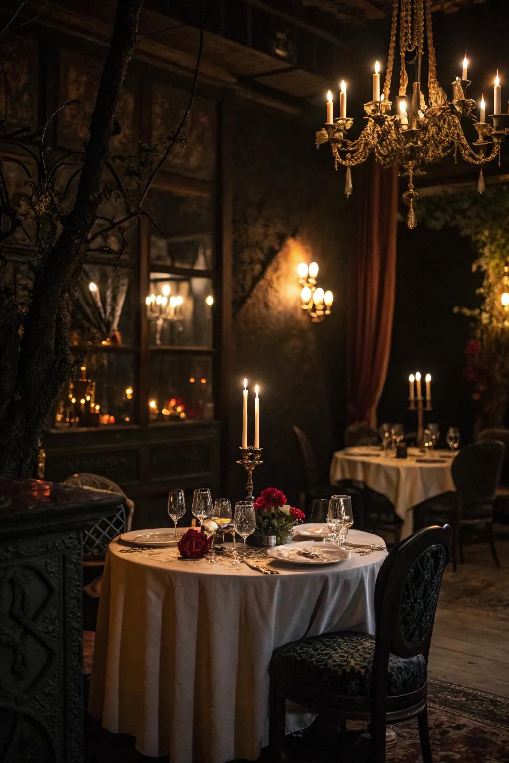 Embark on a sensory journey with dining under darkness.