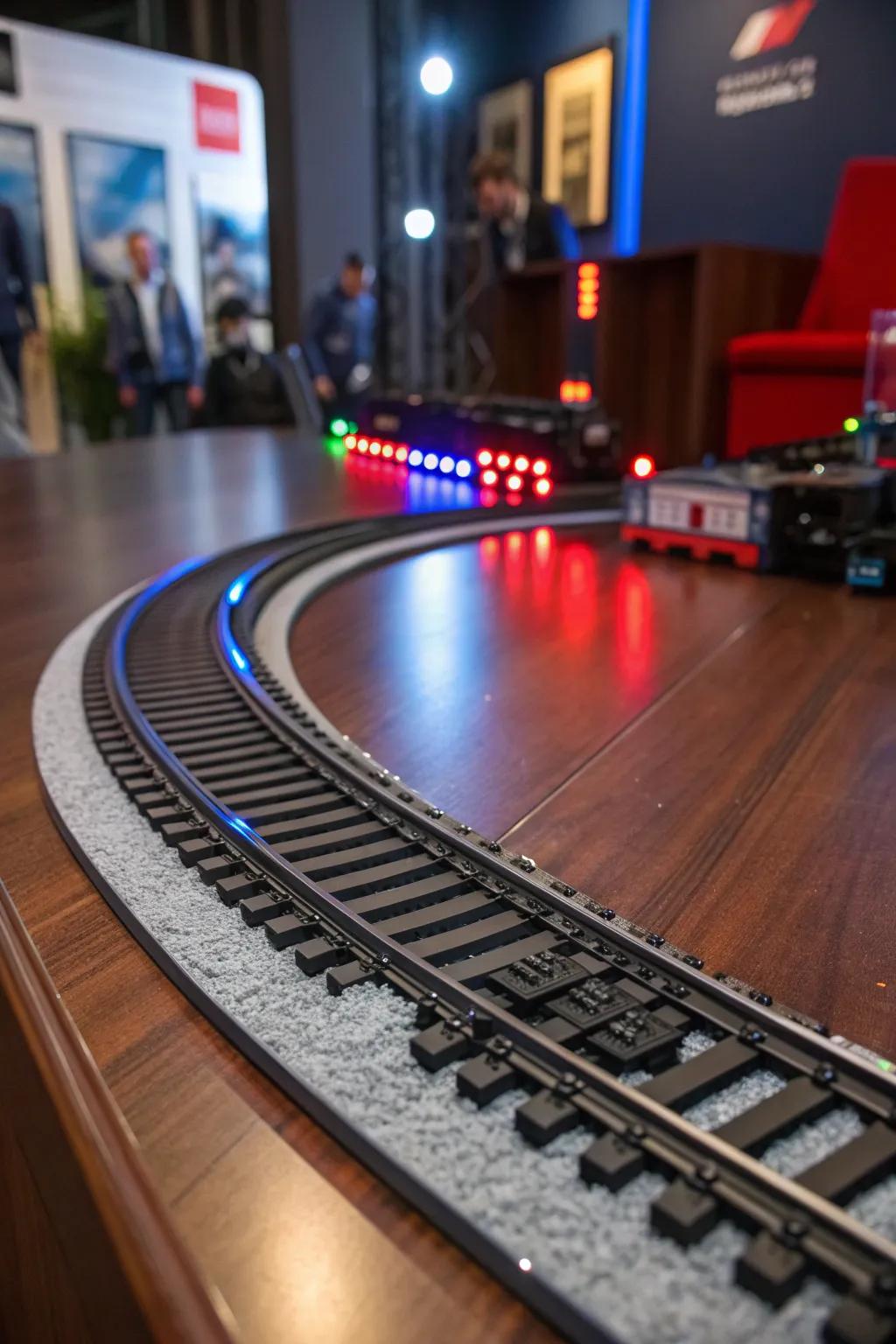 Craftsmanship Meets Innovation: Experience the thrill of tech-enhanced rails.