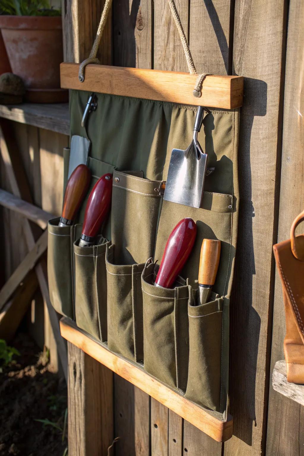 Transform your tool storage with this ingenious hand tool organizer—where craftsmanship meets creativity.