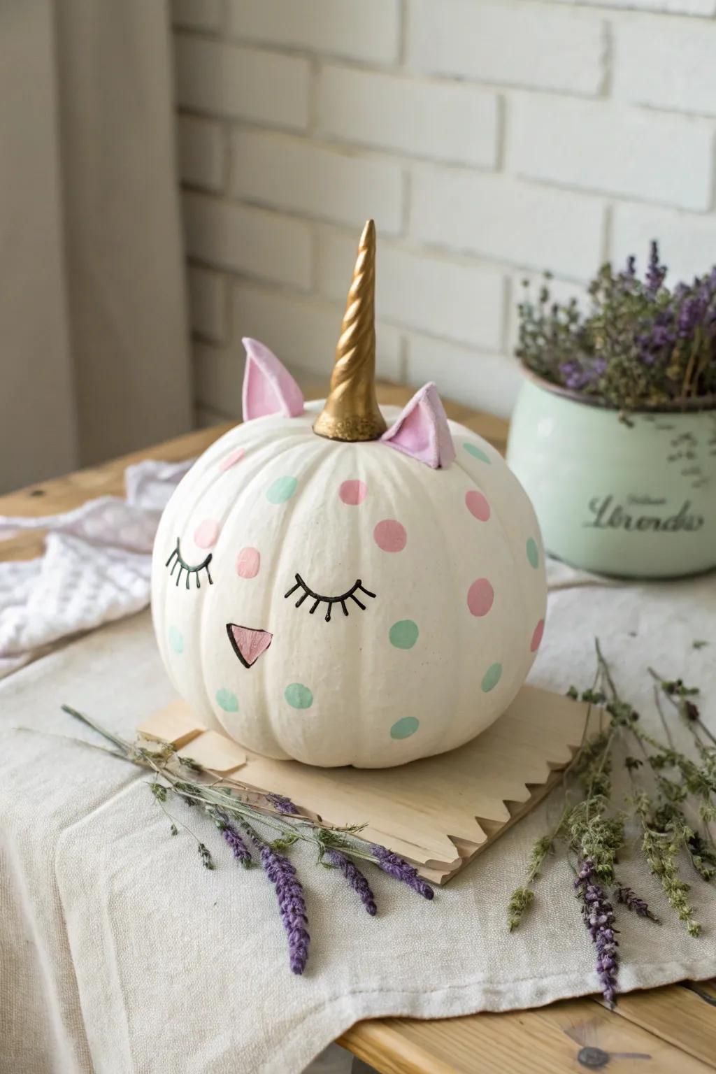 Whimsy meets sophistication: an equine lantern with playful spherical markings for a hint of magic.