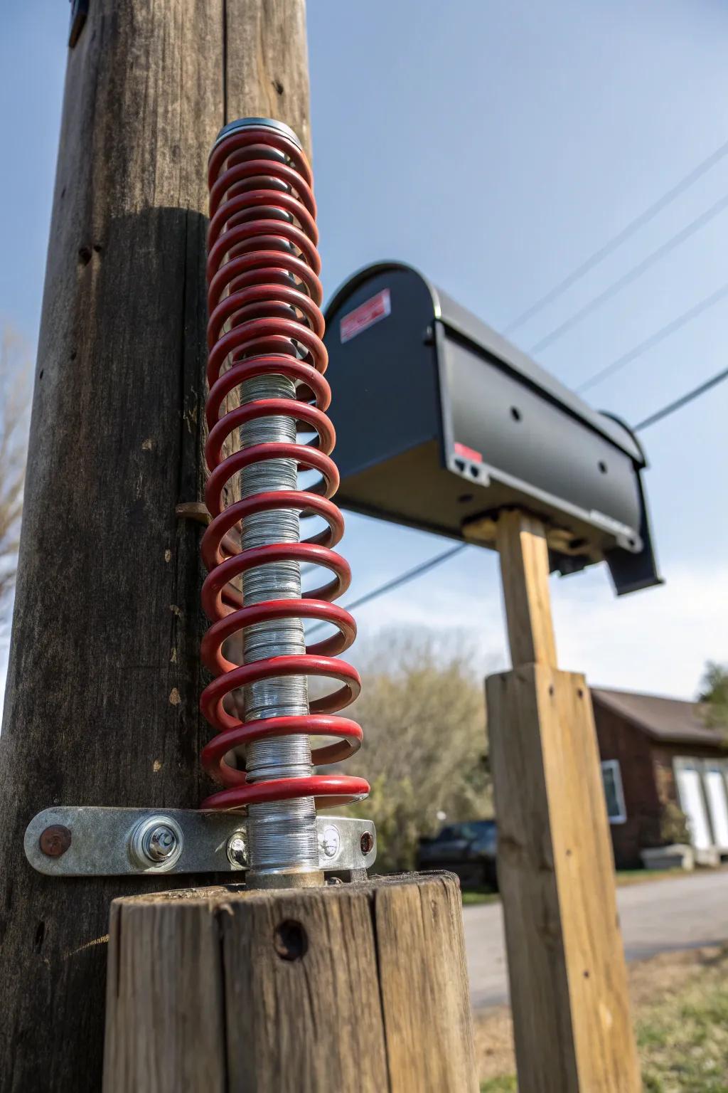 Transform the mundane into extraordinary through this audacious postal box support concept!