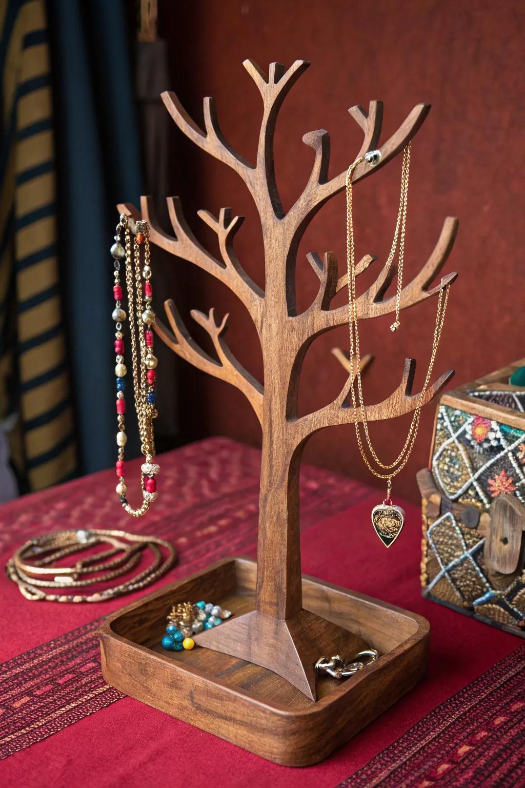 Elevate your area with this unique, artisan jewel safe where artistry converges with practicality.