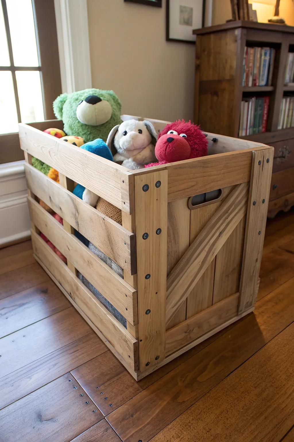 Transform your space with this handcrafted plush toy sanctuary, where creativity meets craftsmanship.