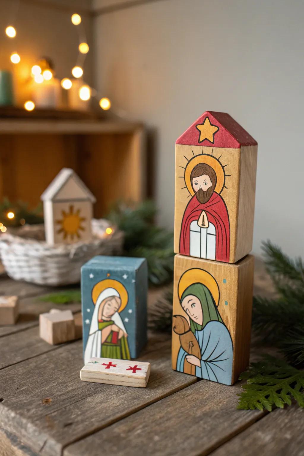 Celebrate the true spirit of the season by using this charming mini nativity scene, a superb fusion of tradition and craftsmanship.