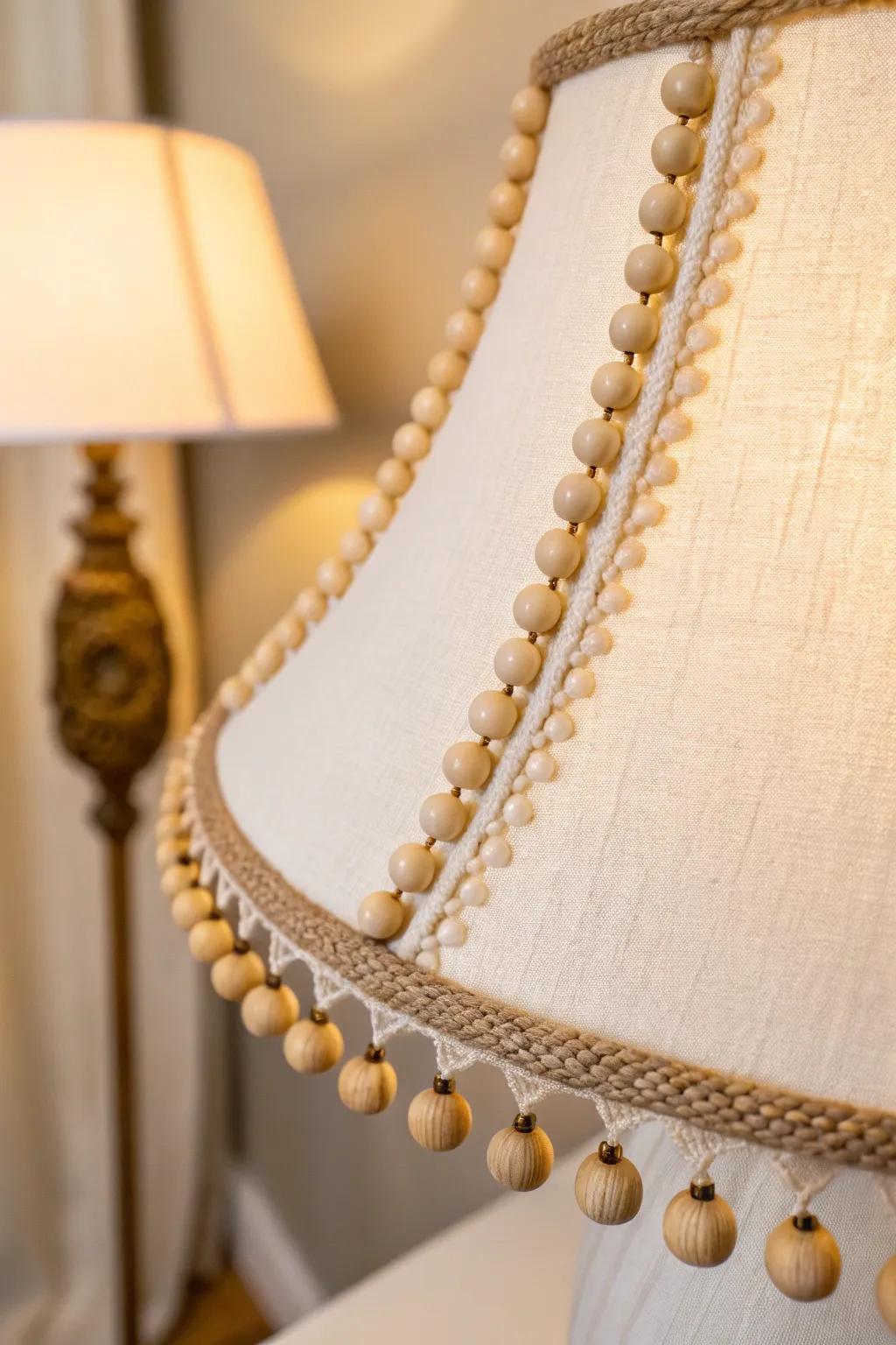 Elevate your space with bead-adorned sophistication. 🌿✨