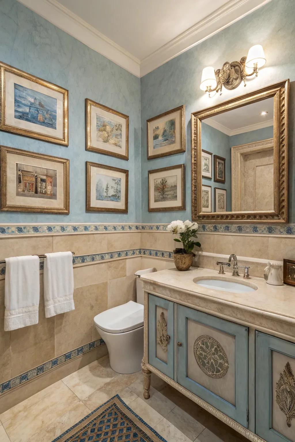 Sophisticate your space with classic art items.