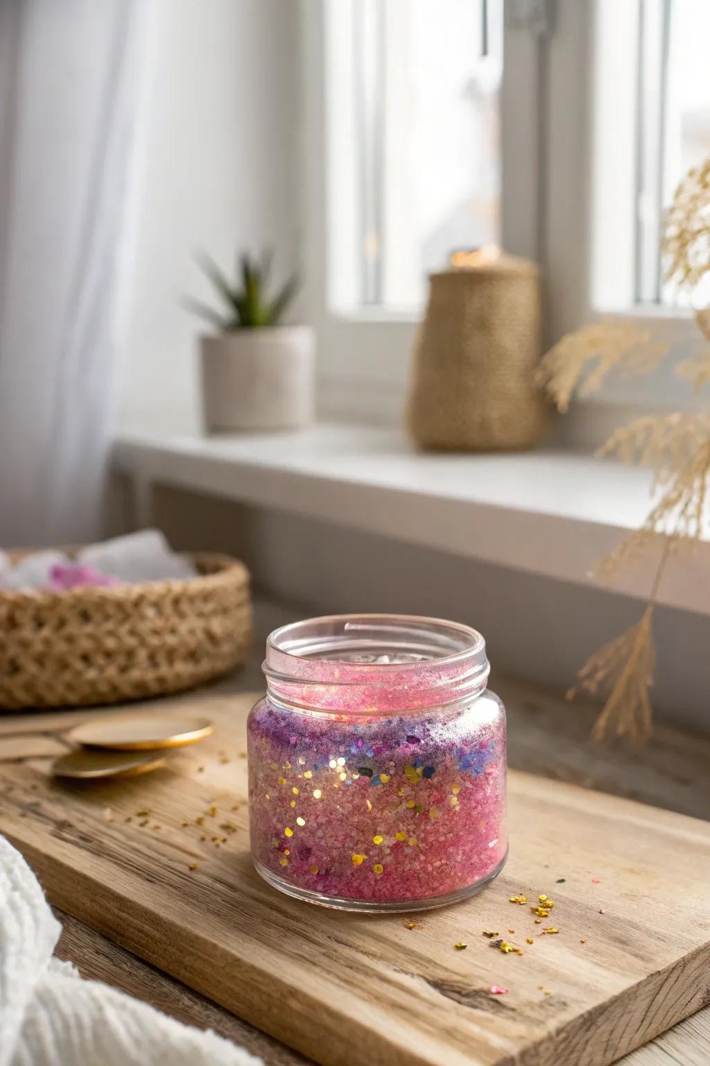 Discover the enchantment of gleaming goo, where science and sensory play converge!