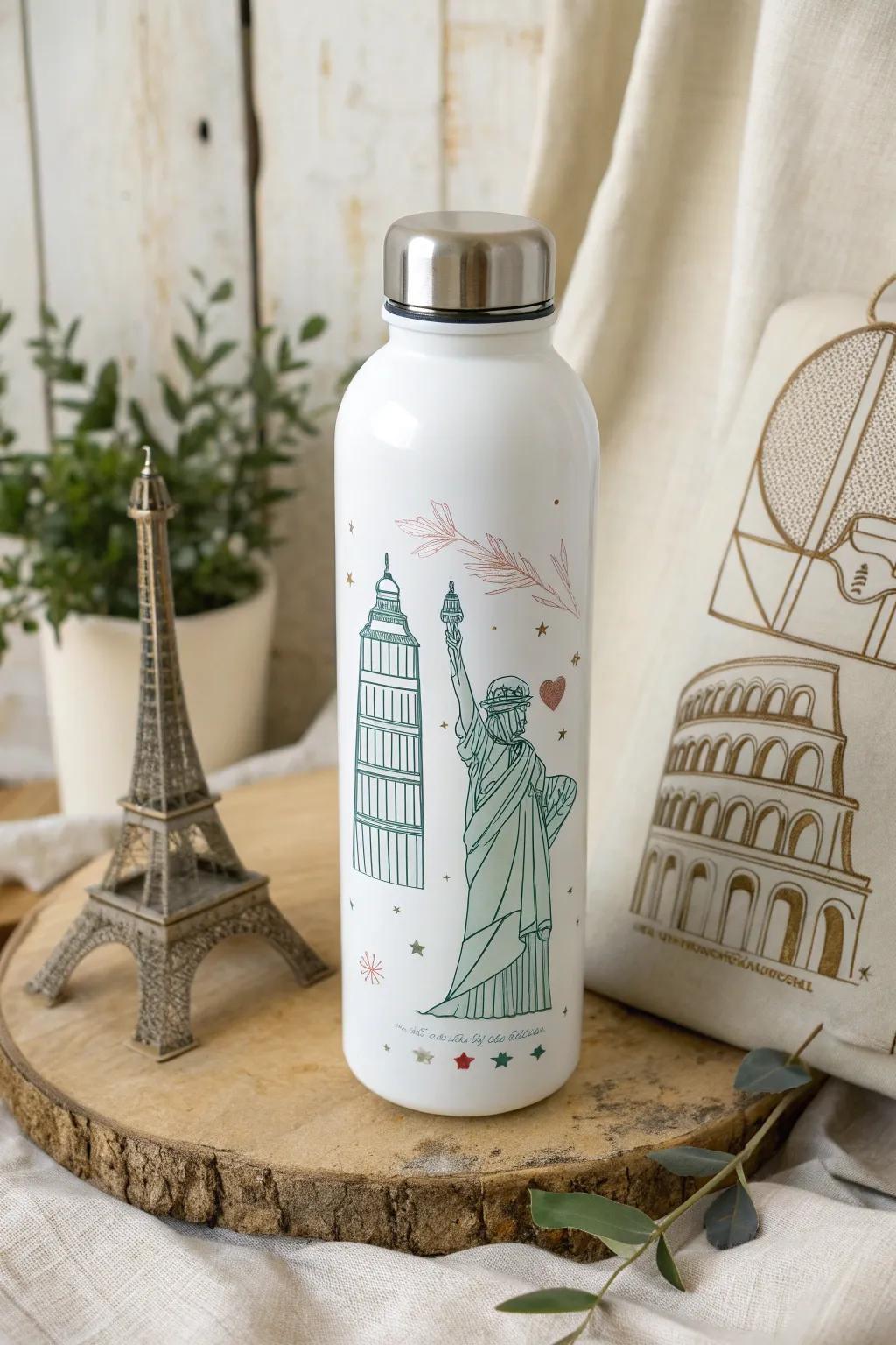 Transport your favored itinerary memories wherever you venture through these charming landmark decorations. Quintessential for wanderlustful souls!