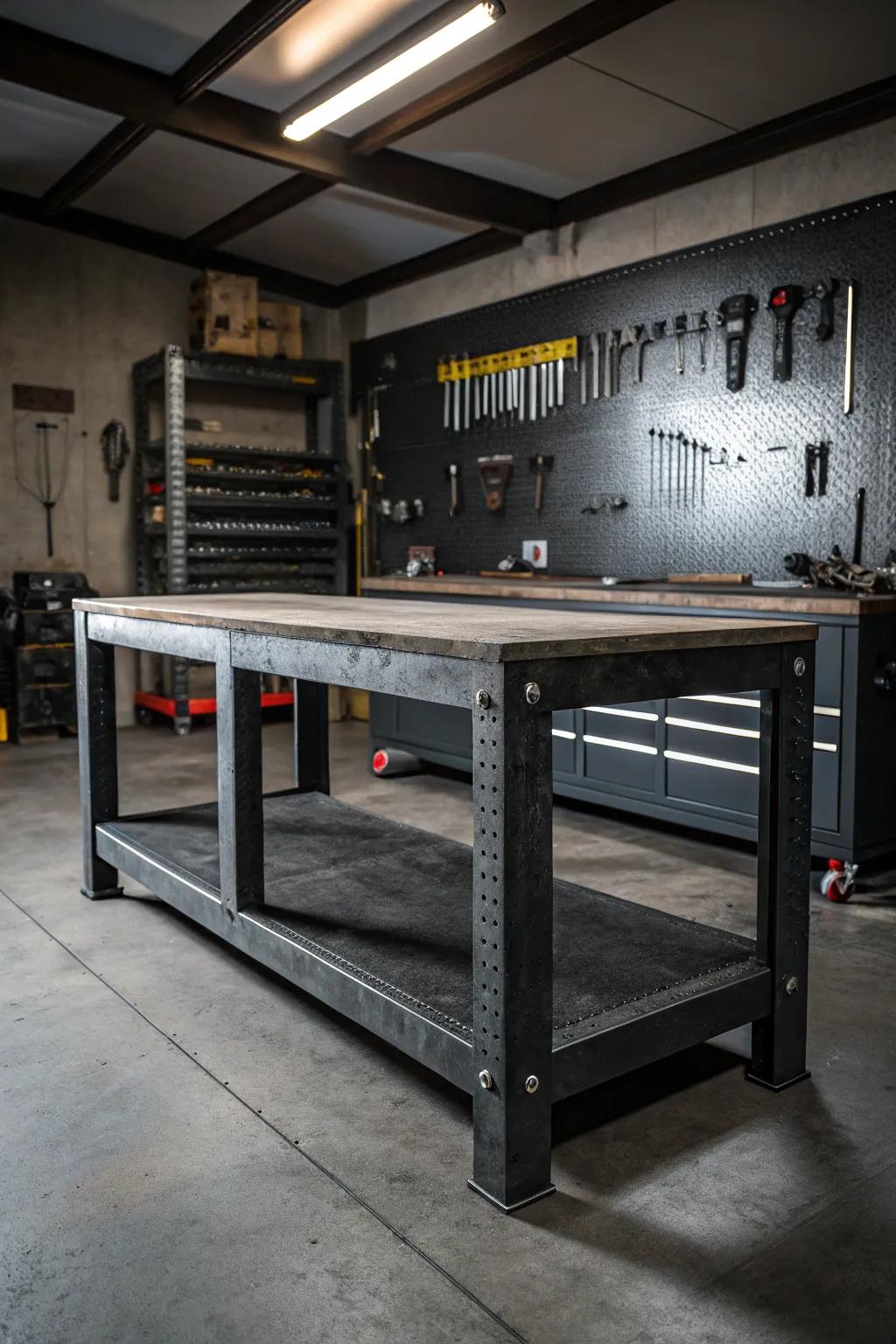 Built to Last: The Ultimate Steel Frame Workbench for Serious Projects