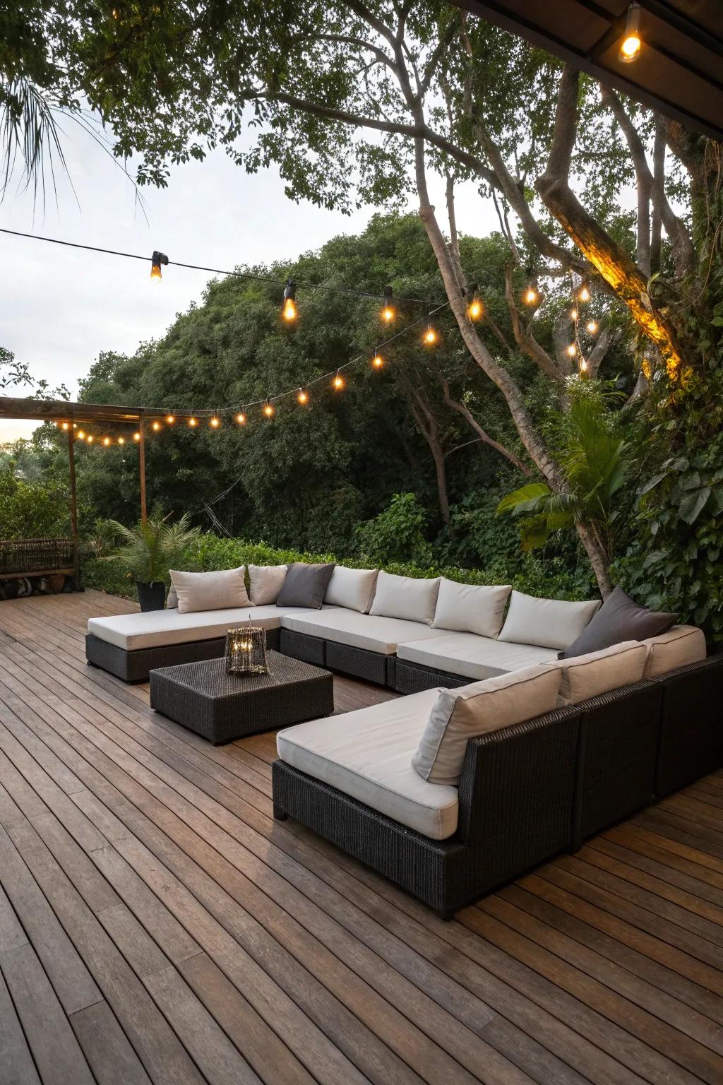 Embrace Adaptability Through Modular Exterior Furnishings, Optimally Suited for Any Deck Occasion.