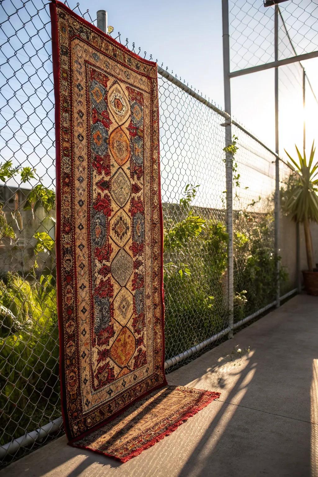 Transform your space with the stylish charm of outdoor rugs.