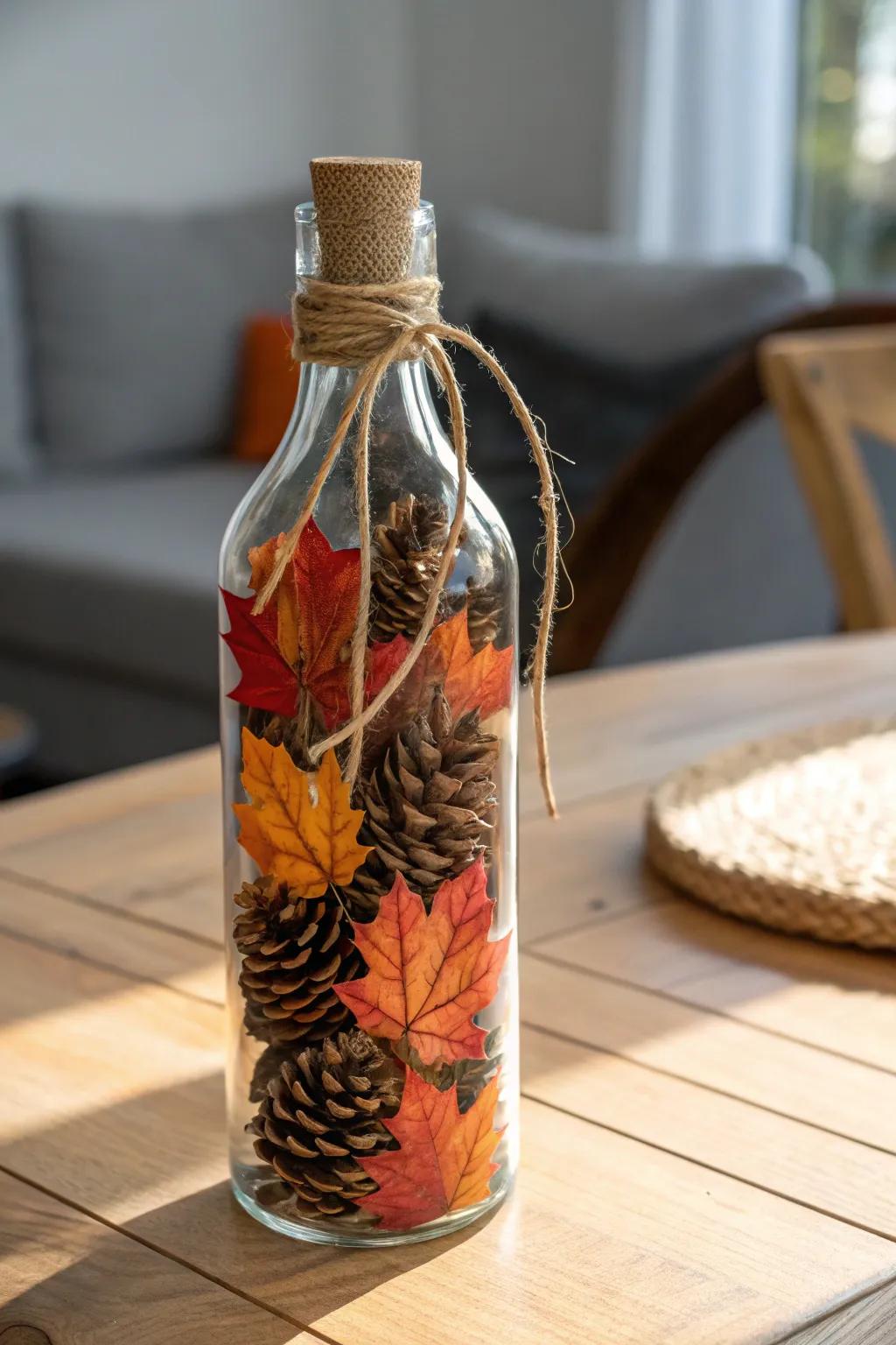 Embrace the period’s splendor through an ageless bottled missive.